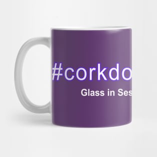 Cork dork - dark backgrounds Mug